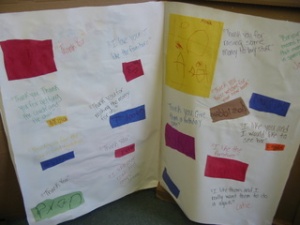 Messages from the Head Start students